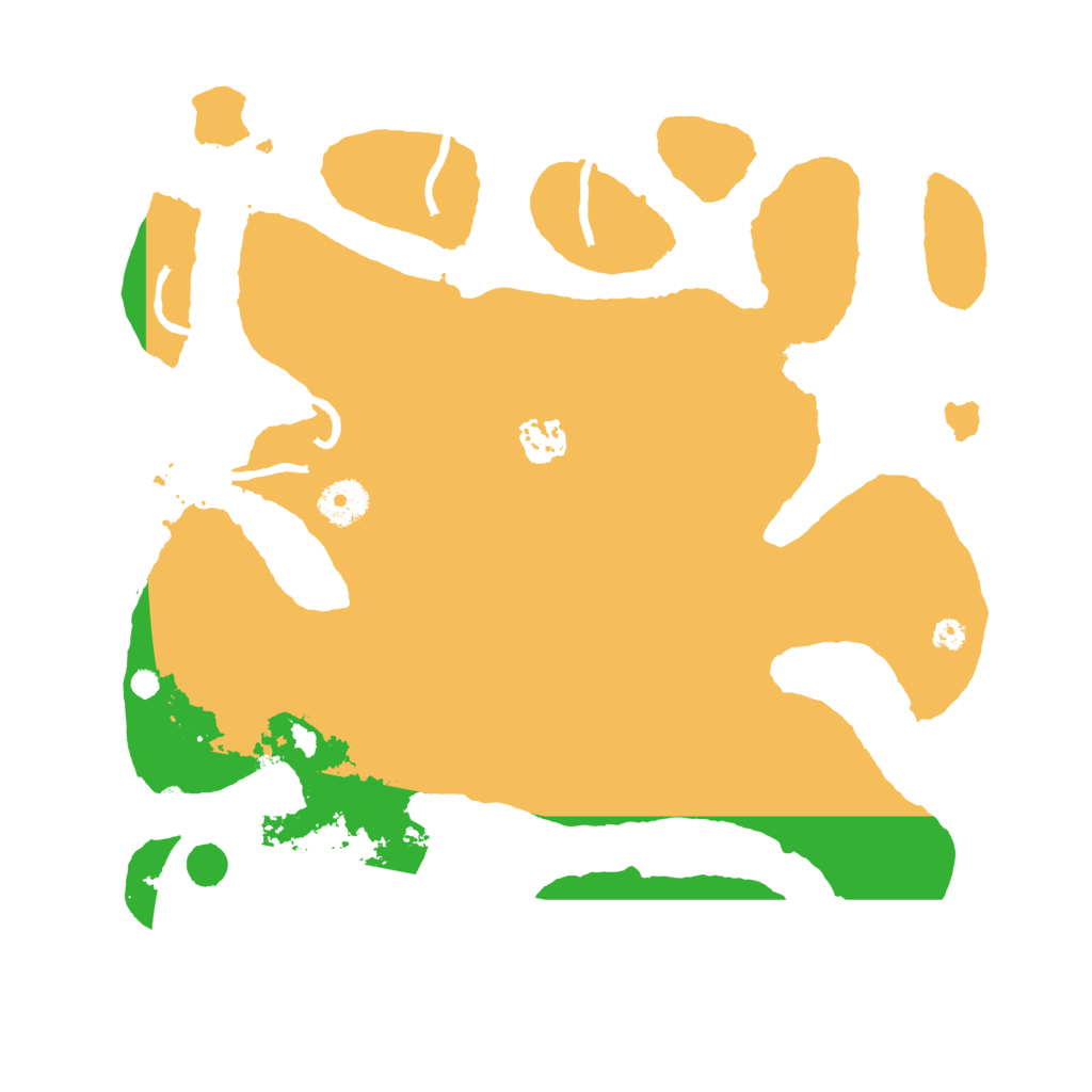 Biome Rust Map: Procedural Map, Size: 3500, Seed: 15760