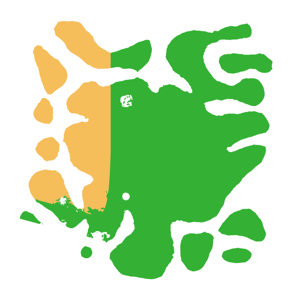 Biome Rust Map: Barren, Size: 3550, Seed: 806714