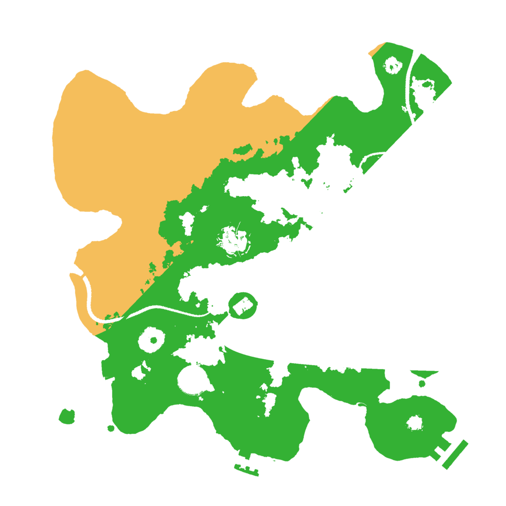 Biome Rust Map: Procedural Map, Size: 3000, Seed: 1592398770