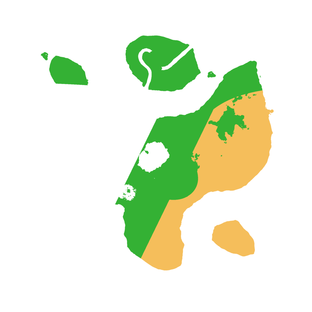 Biome Rust Map: Procedural Map, Size: 2050, Seed: 25000