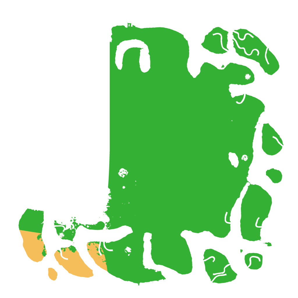 Biome Rust Map: Procedural Map, Size: 4987, Seed: 28498