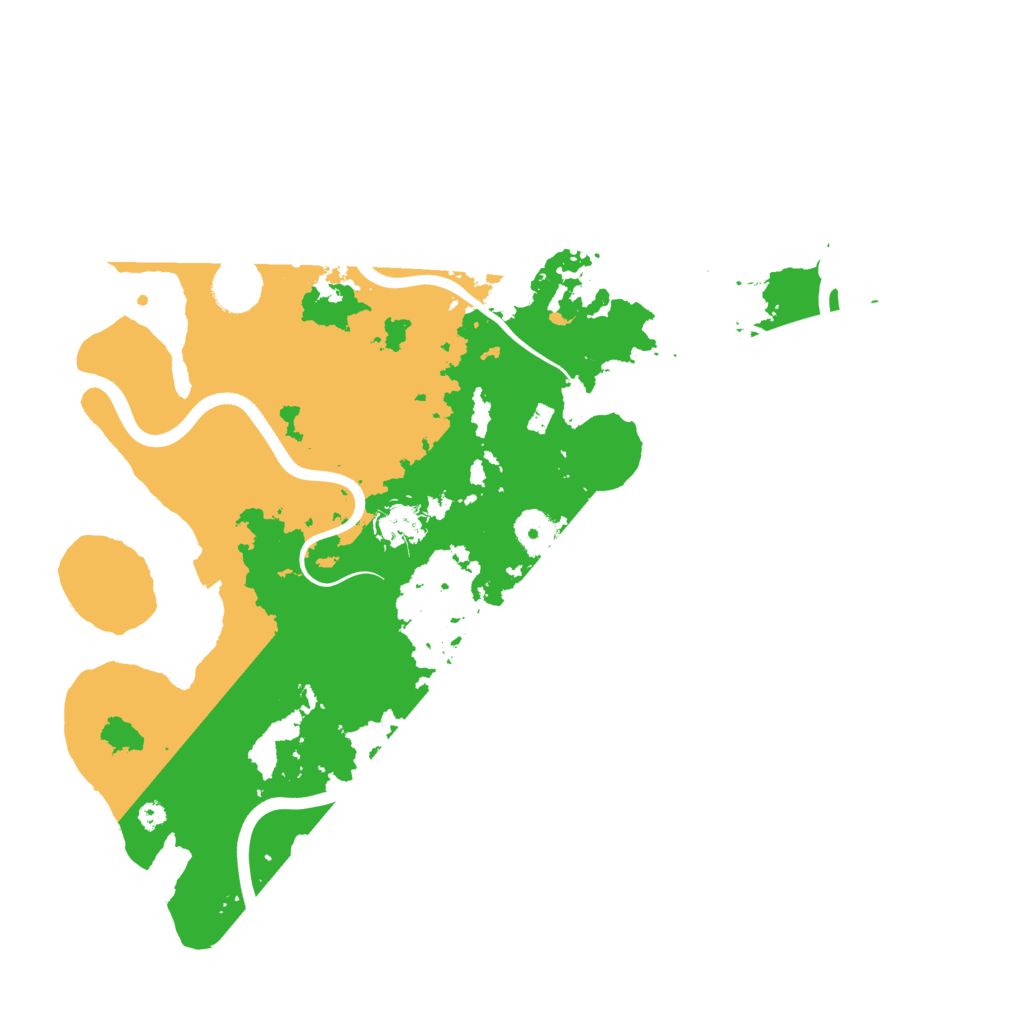 Biome Rust Map: Procedural Map, Size: 3800, Seed: 69420