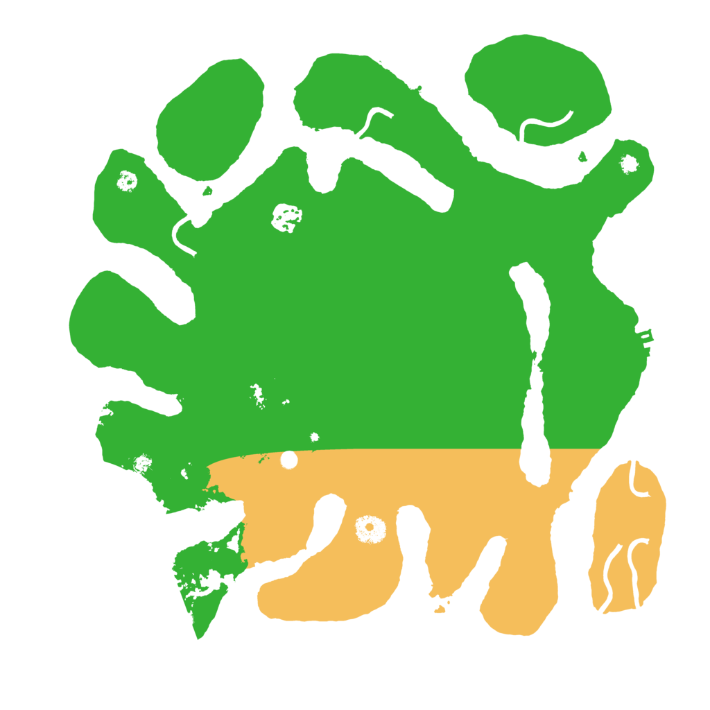 Biome Rust Map: Procedural Map, Size: 3600, Seed: 1201705030