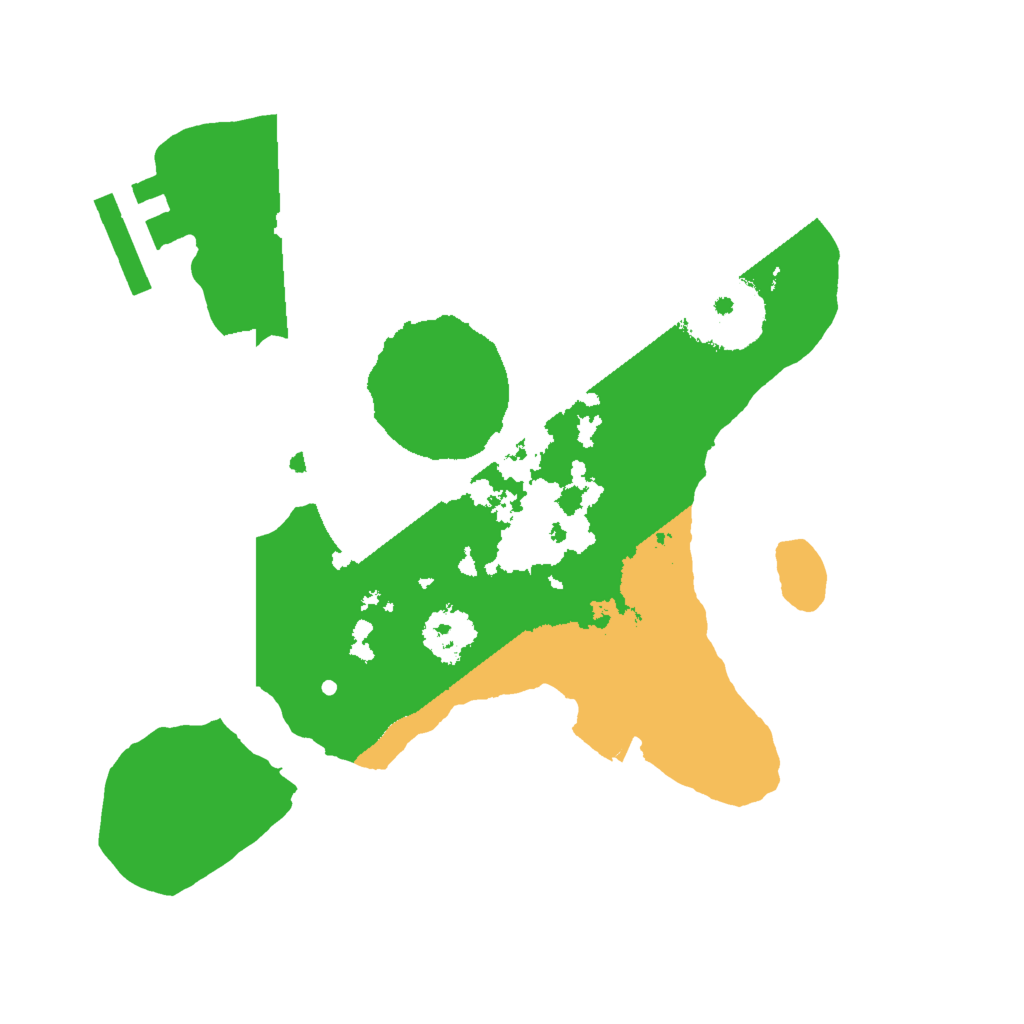 Biome Rust Map: Procedural Map, Size: 2000, Seed: 11102285