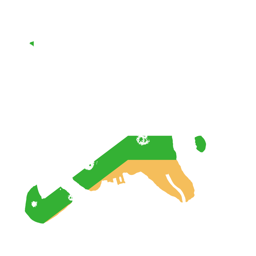 Biome Rust Map: Procedural Map, Size: 2000, Seed: 11102285