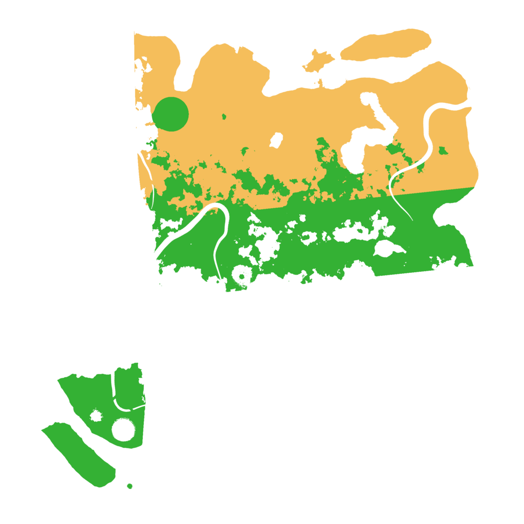 Biome Rust Map: Procedural Map, Size: 4000, Seed: 1789181270
