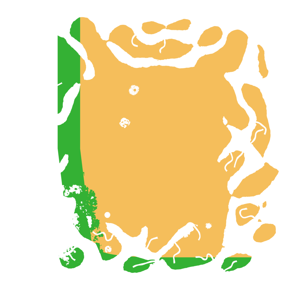 Biome Rust Map: Procedural Map, Size: 4500, Seed: 23825