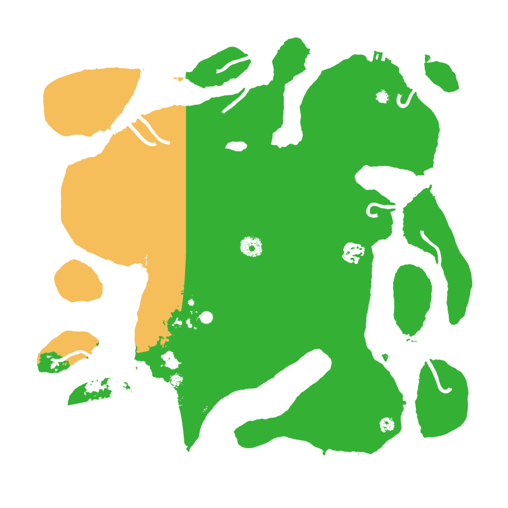 Biome Rust Map: Procedural Map, Size: 3550, Seed: 675466