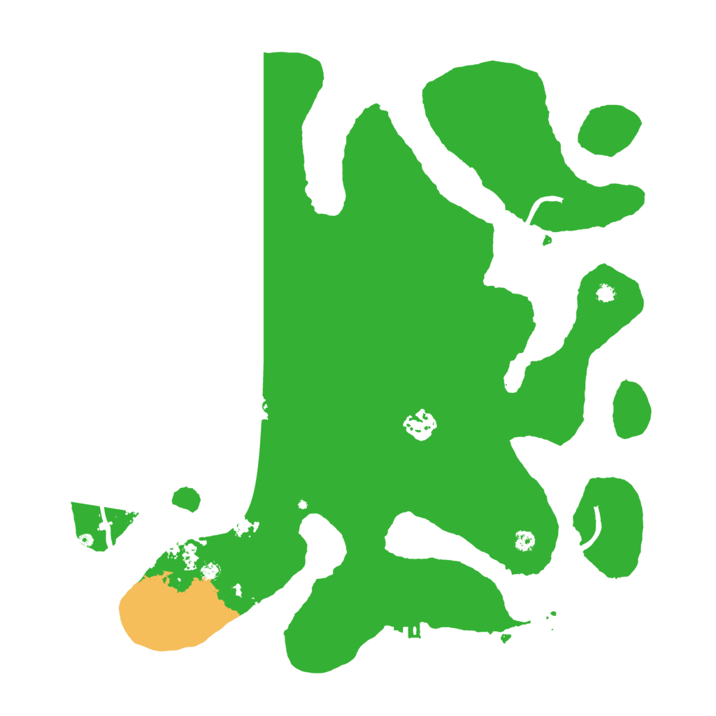 Biome Rust Map: Procedural Map, Size: 3550, Seed: 73524