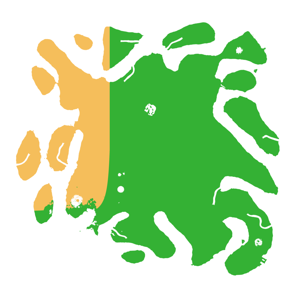 Biome Rust Map: Procedural Map, Size: 4000, Seed: 879896