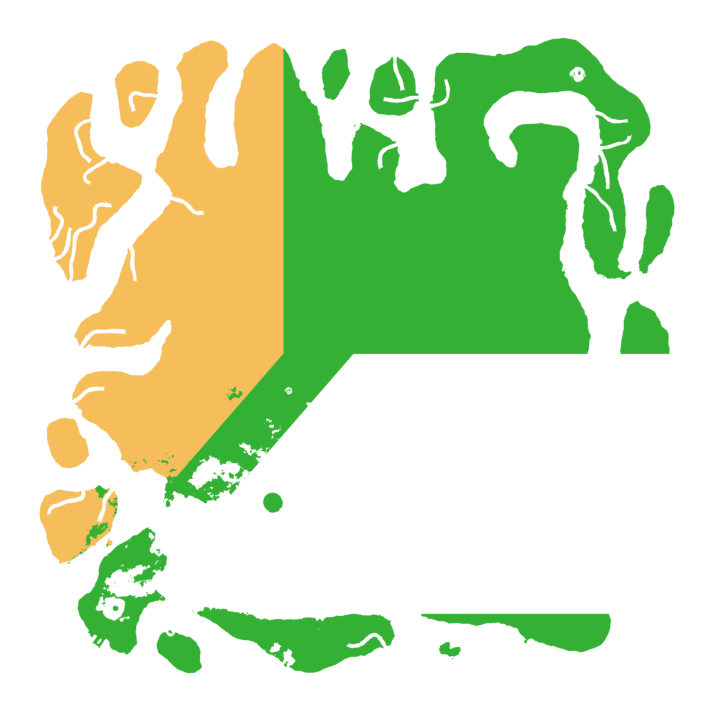 Biome Rust Map: Procedural Map, Size: 5000, Seed: 2005