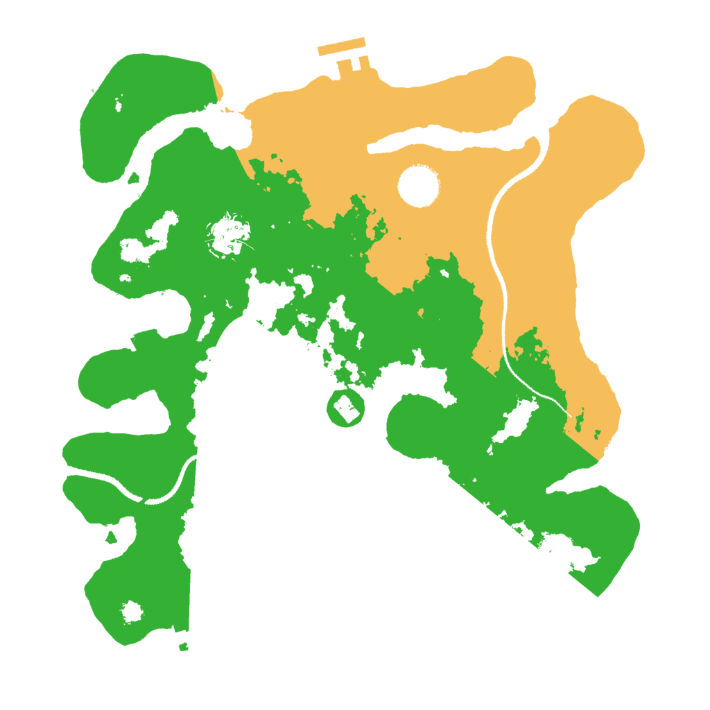 Biome Rust Map: Procedural Map, Size: 3008, Seed: 461679179