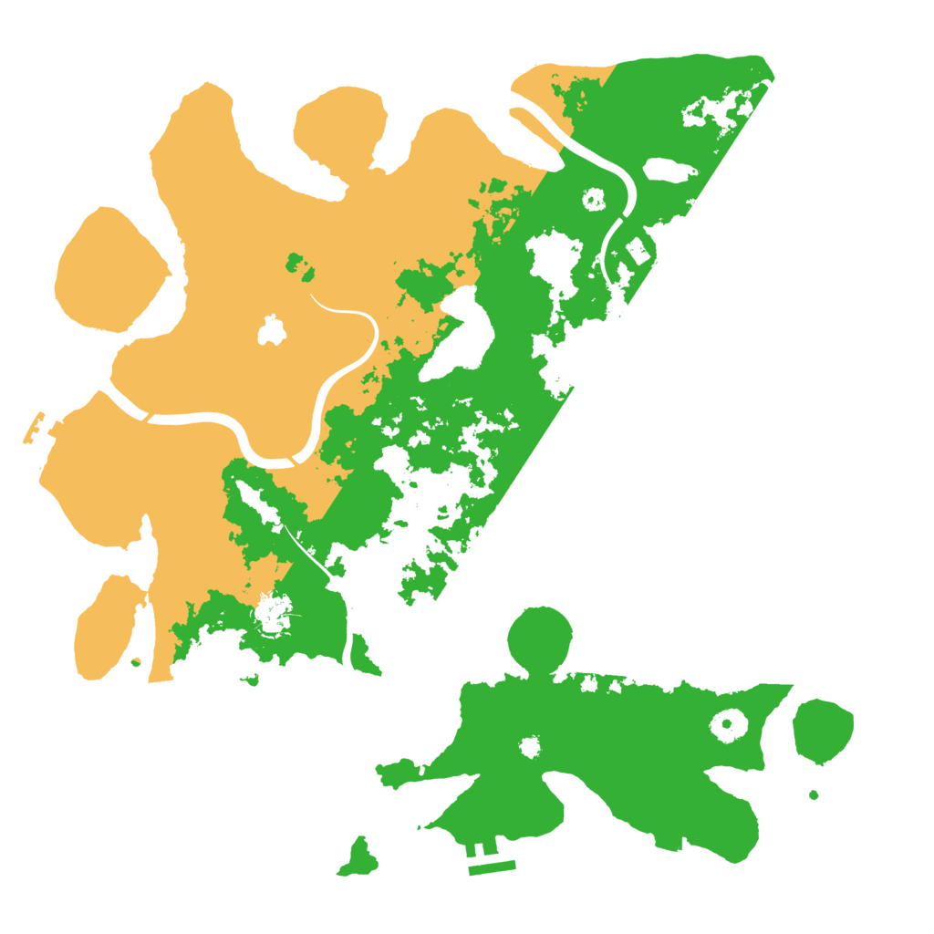 Biome Rust Map: Procedural Map, Size: 4000, Seed: 715482638