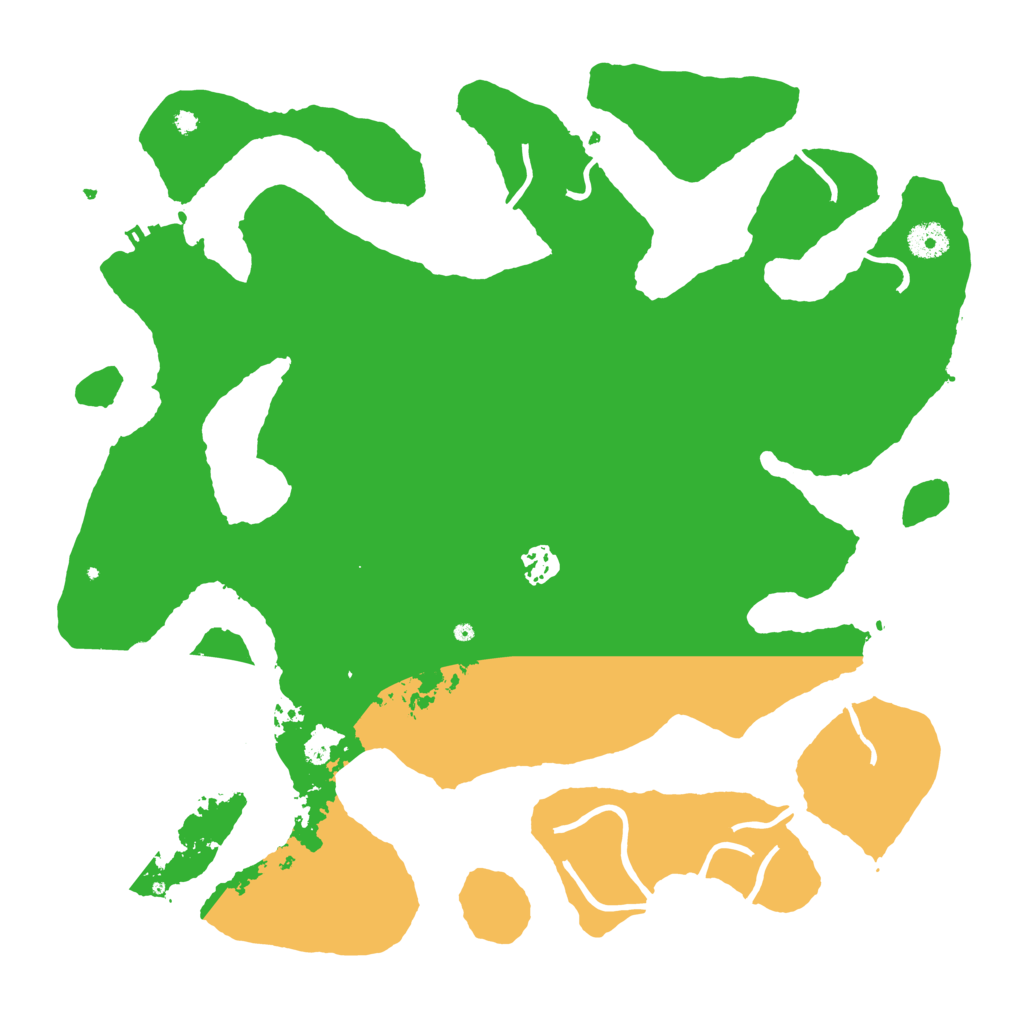 Biome Rust Map: Procedural Map, Size: 4000, Seed: 3313