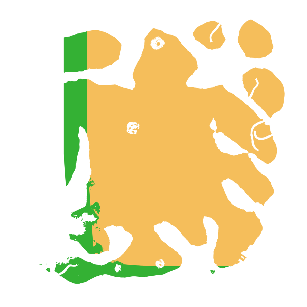 Biome Rust Map: Procedural Map, Size: 3550, Seed: 332575