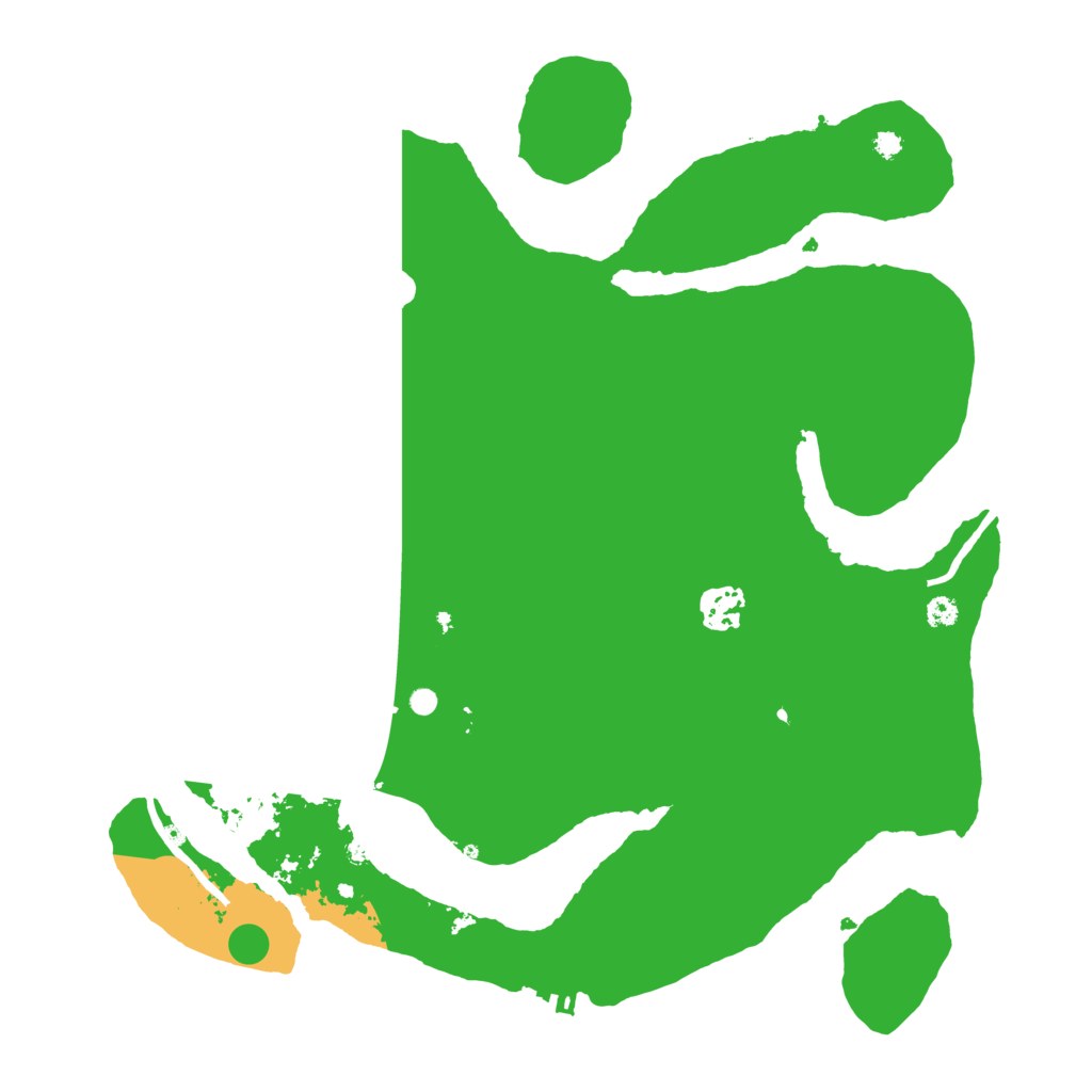 Biome Rust Map: Procedural Map, Size: 3550, Seed: 121490