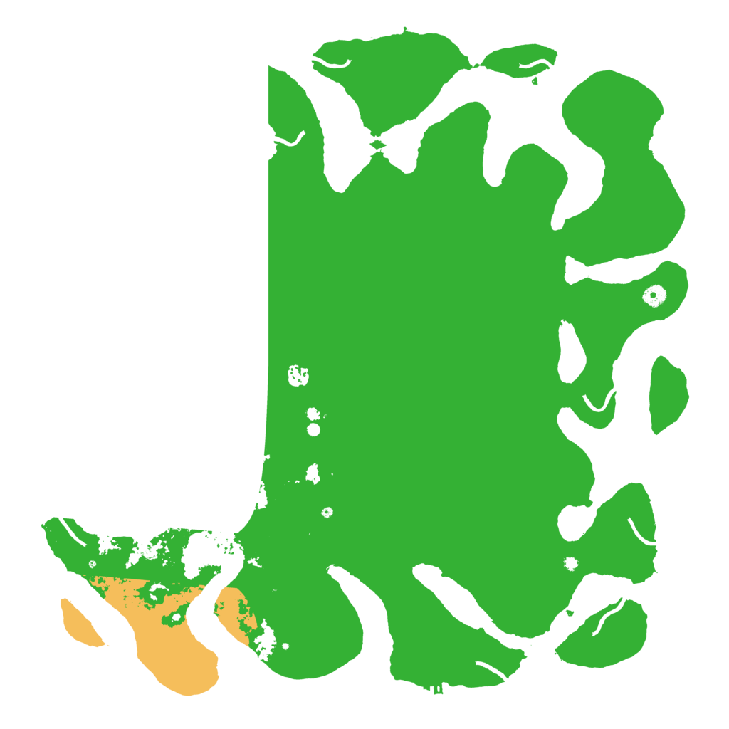 Biome Rust Map: Procedural Map, Size: 5000, Seed: 1615193583