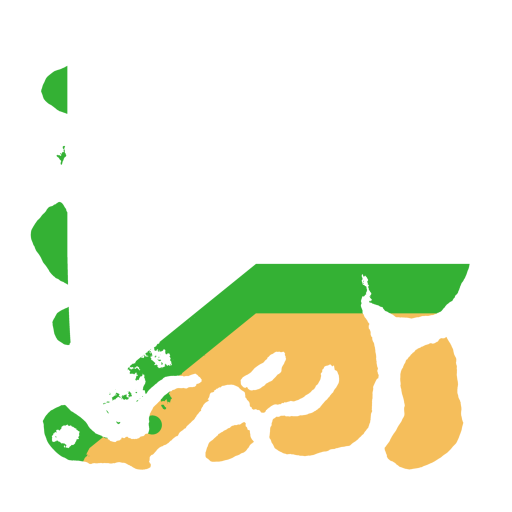 Biome Rust Map: Barren, Size: 3550, Seed: 437228