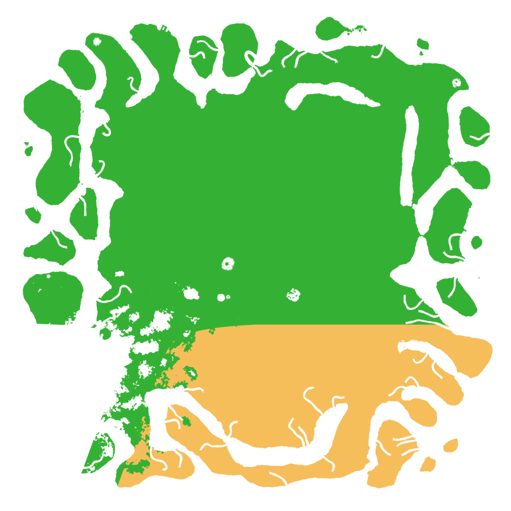 Biome Rust Map: Procedural Map, Size: 6000, Seed: 830512369