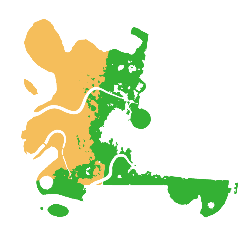 Biome Rust Map: Procedural Map, Size: 3301, Seed: 320741756