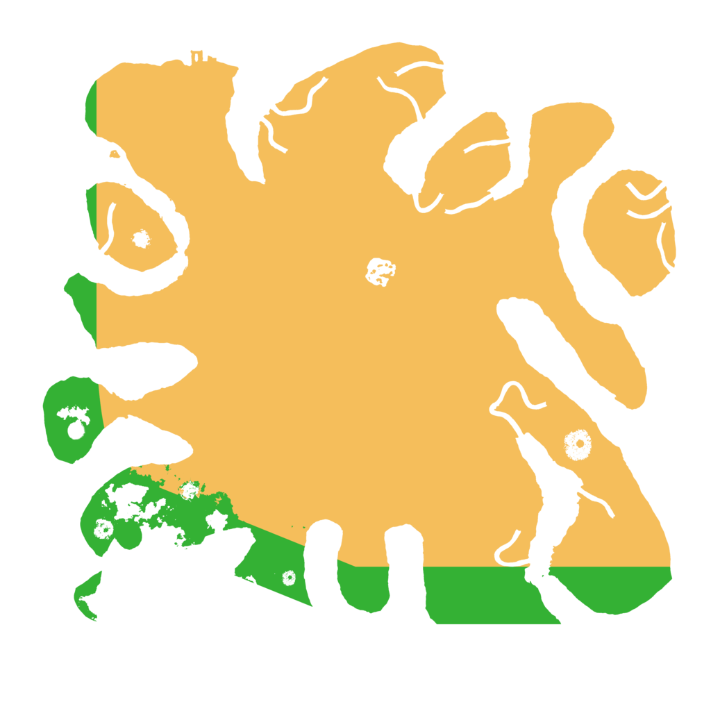 Biome Rust Map: Procedural Map, Size: 3695, Seed: 999