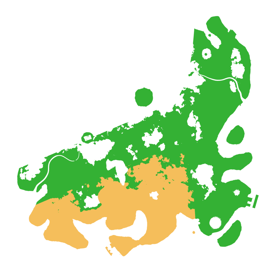 Biome Rust Map: Procedural Map, Size: 4000, Seed: 647006