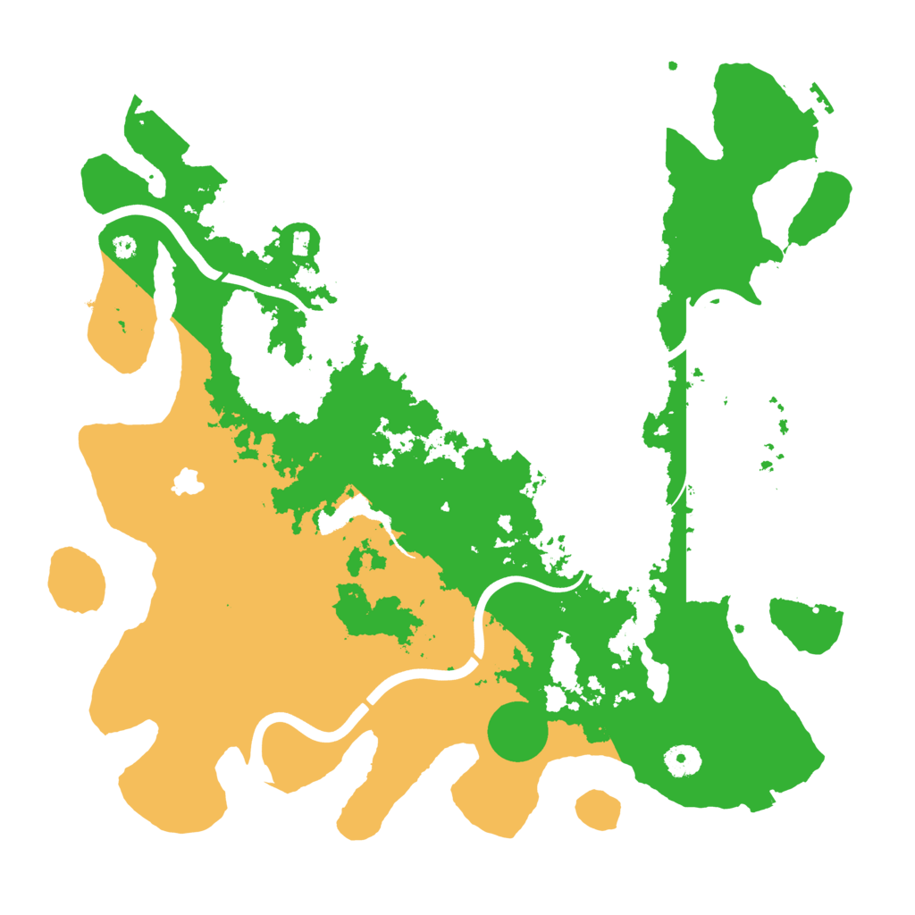 Biome Rust Map: Procedural Map, Size: 4000, Seed: 63587488