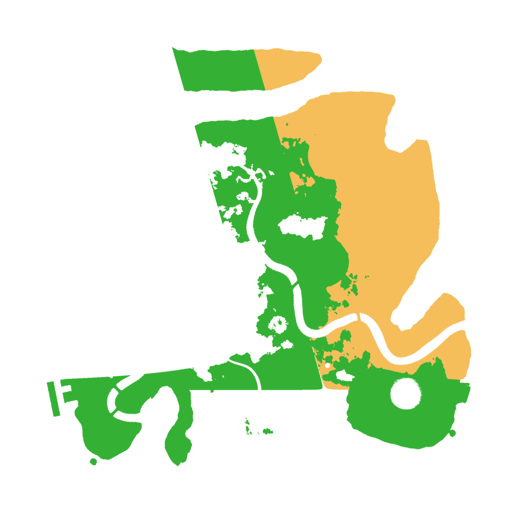 Biome Rust Map: Procedural Map, Size: 3000, Seed: 866314226