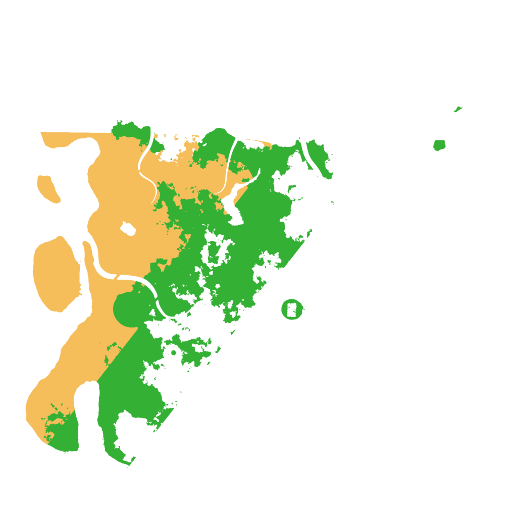 Biome Rust Map: Procedural Map, Size: 4000, Seed: 762522