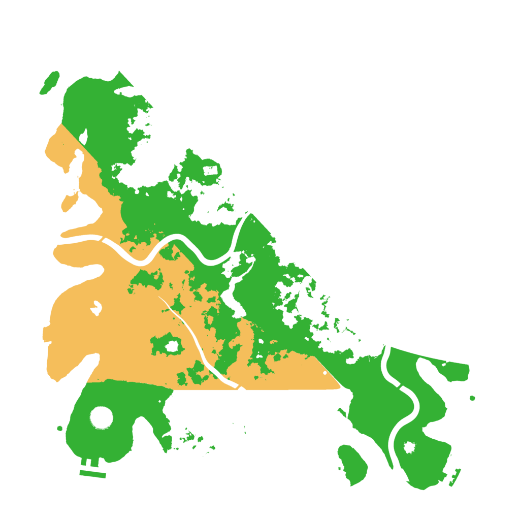 Biome Rust Map: Procedural Map, Size: 4000, Seed: 672170901