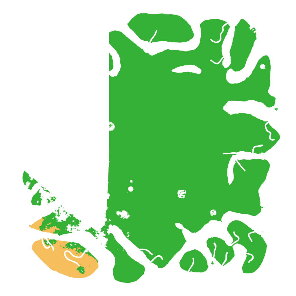 Biome Rust Map: Procedural Map, Size: 5000, Seed: 396863