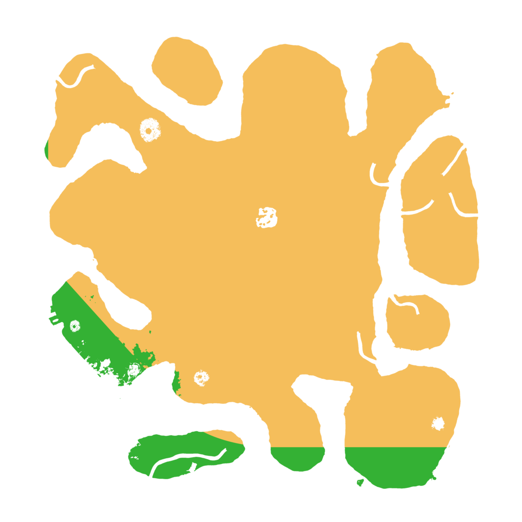 Biome Rust Map: Procedural Map, Size: 3550, Seed: 683785