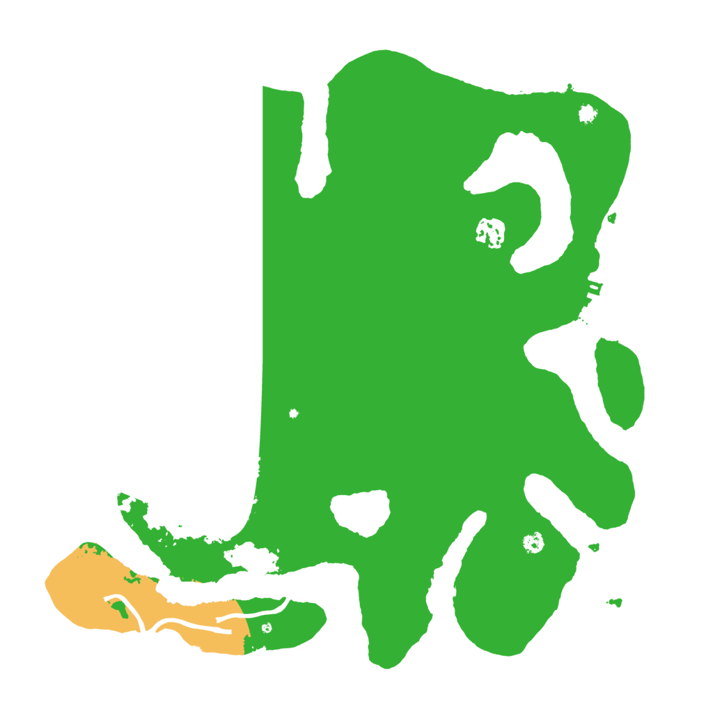 Biome Rust Map: Procedural Map, Size: 3500, Seed: 844080640