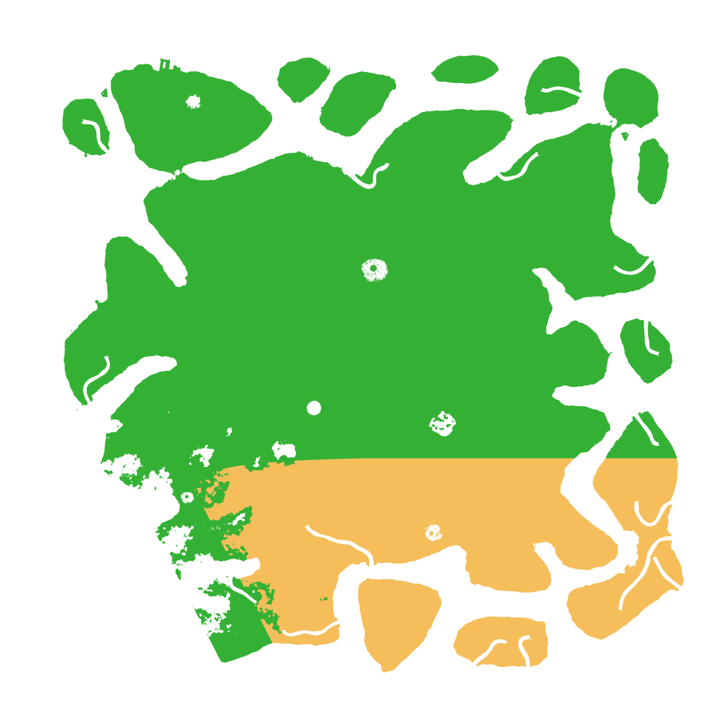 Biome Rust Map: Procedural Map, Size: 4500, Seed: 235678