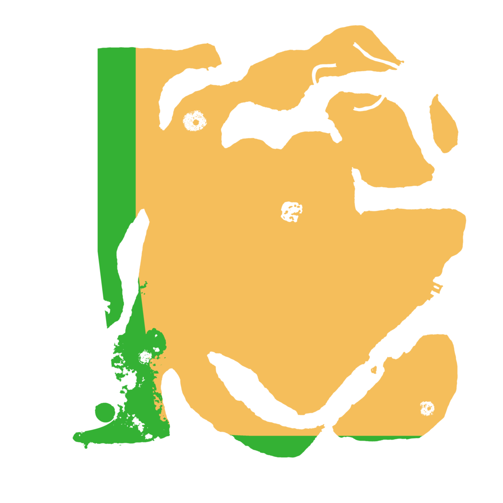 Biome Rust Map: Procedural Map, Size: 3500, Seed: 108685479