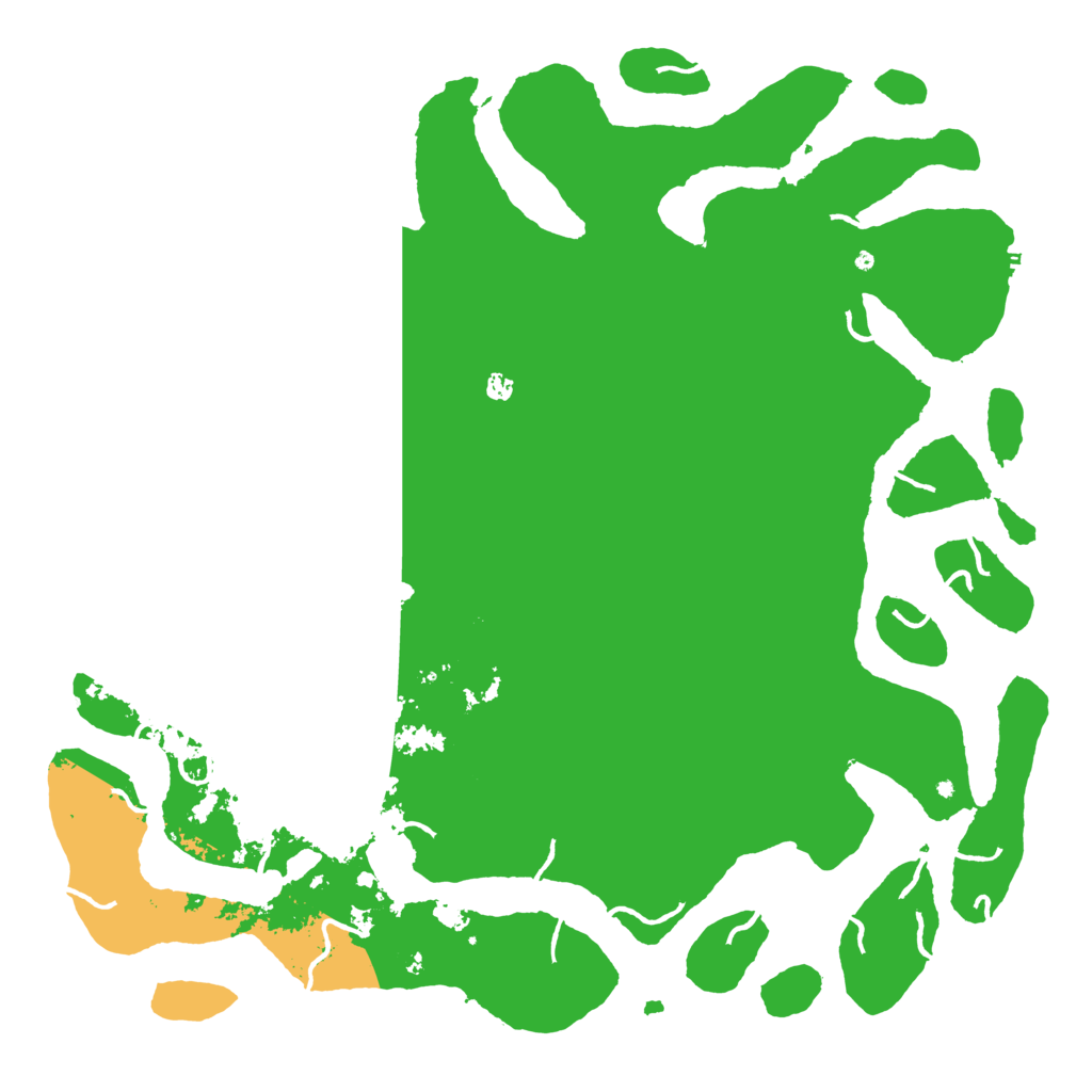 Biome Rust Map: Procedural Map, Size: 6000, Seed: 1735459572