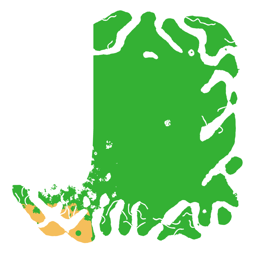 Biome Rust Map: Procedural Map, Size: 6000, Seed: 5432