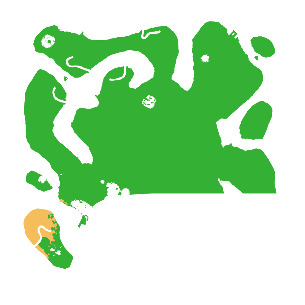 Biome Rust Map: Procedural Map, Size: 3500, Seed: 700666853