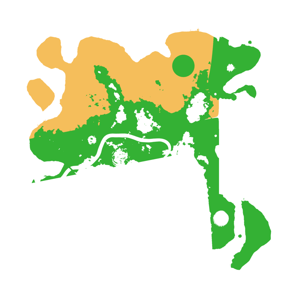 Biome Rust Map: Procedural Map, Size: 3465, Seed: 3241