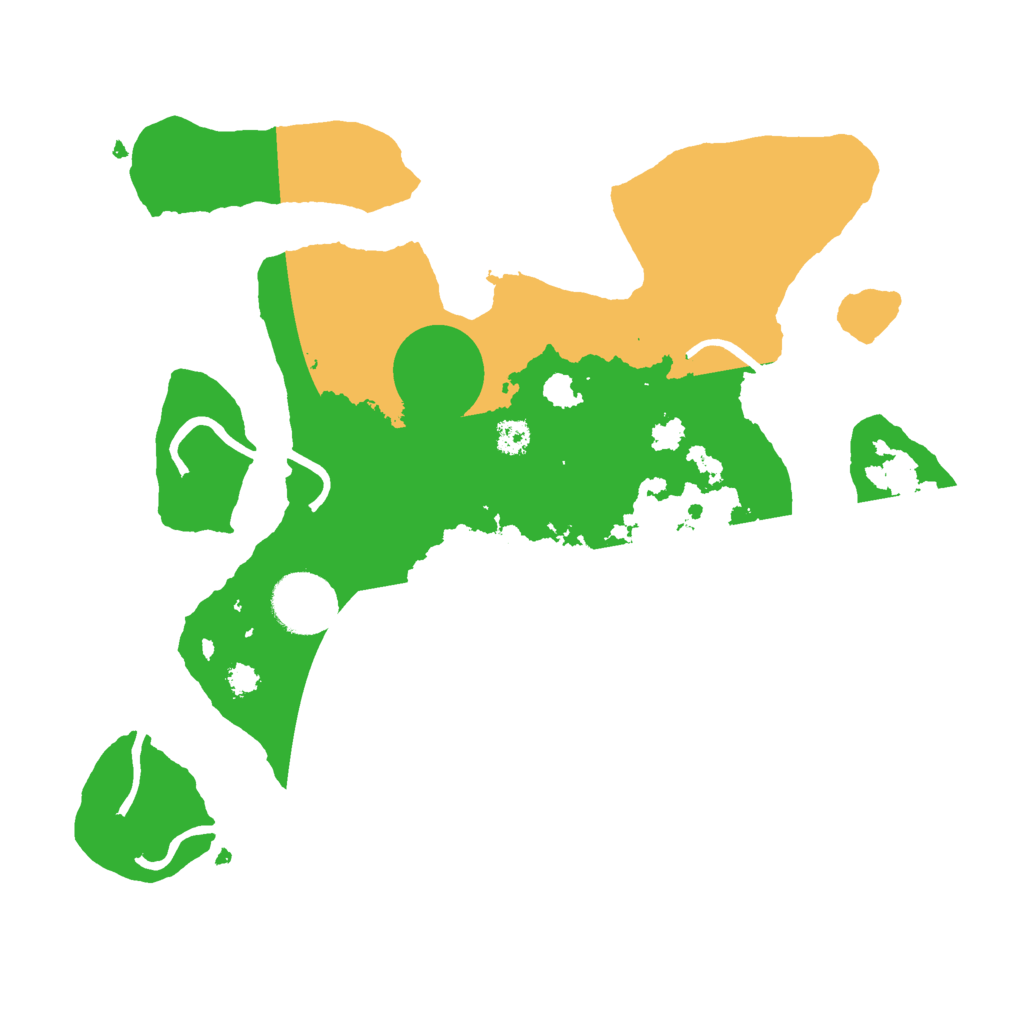 Biome Rust Map: Procedural Map, Size: 3000, Seed: 780353471