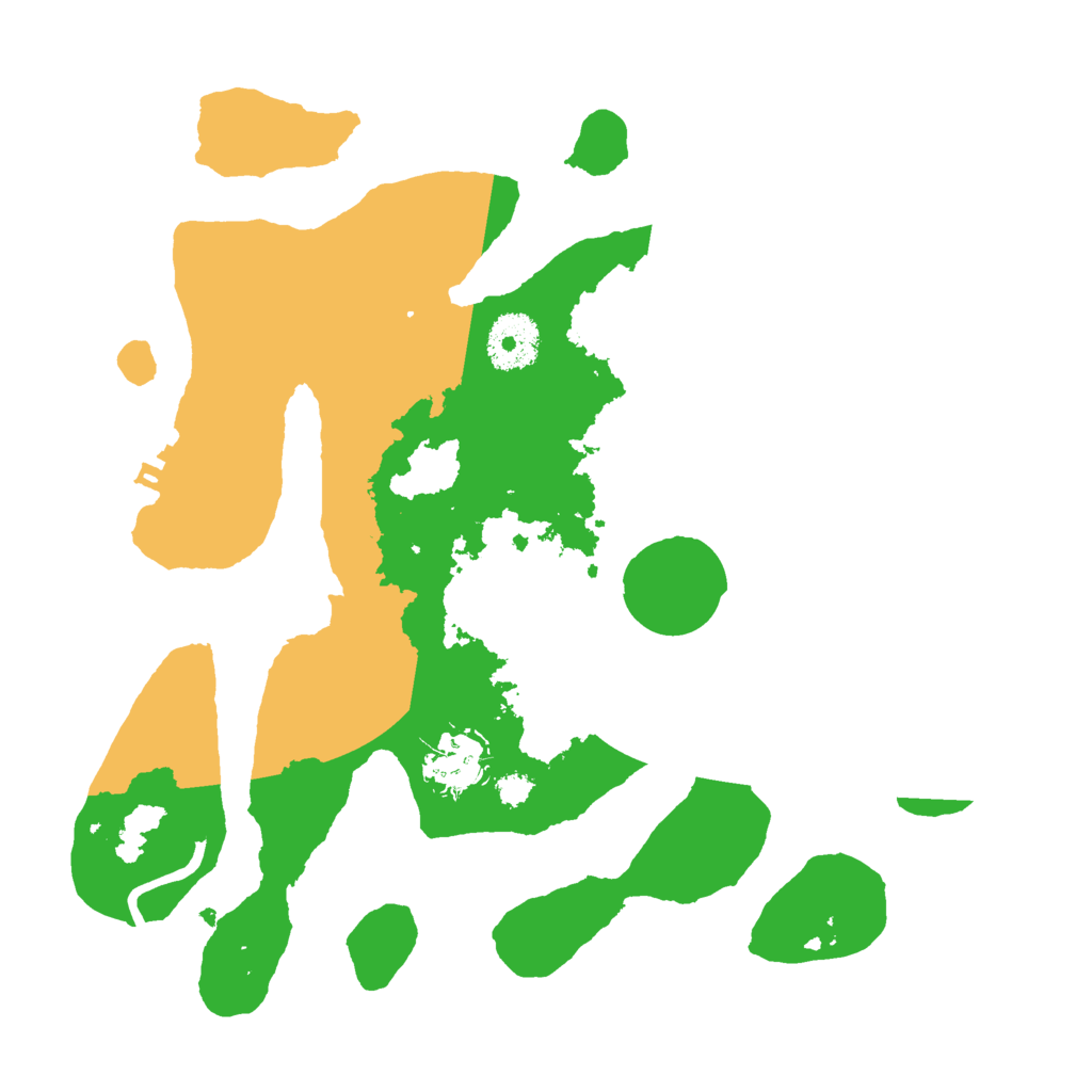 Biome Rust Map: Procedural Map, Size: 3000, Seed: 6082929