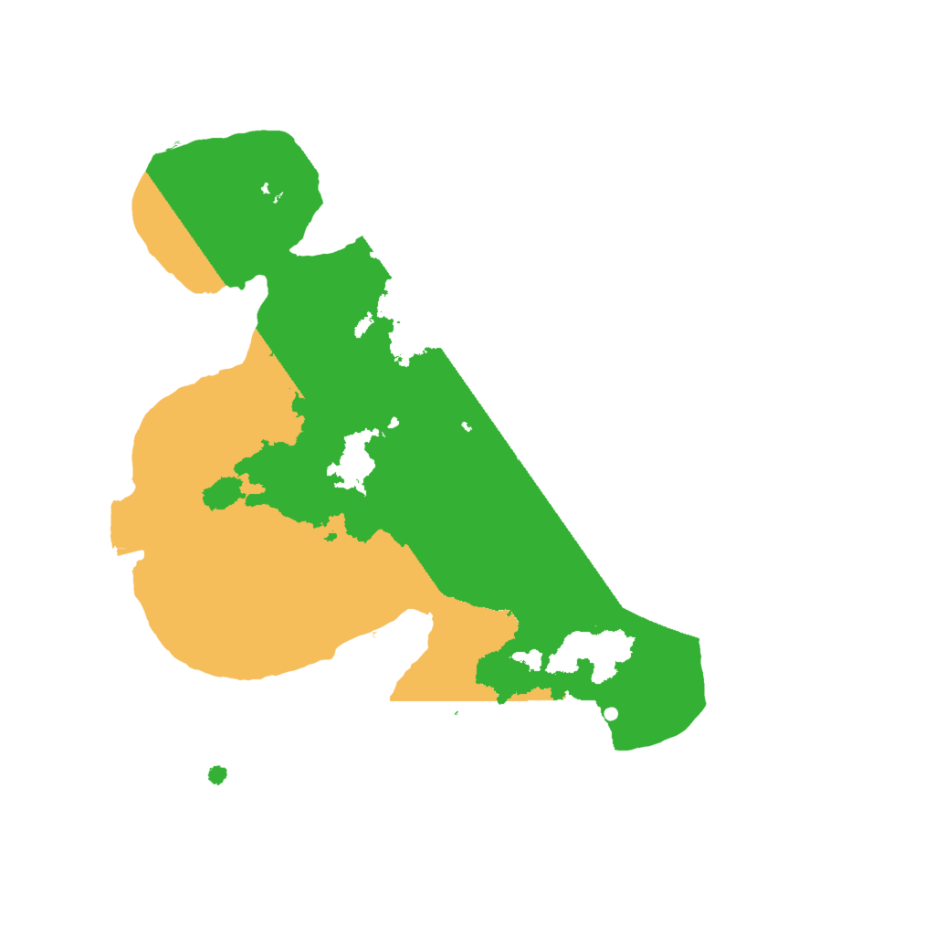 Biome Rust Map: Procedural Map, Size: 2000, Seed: 956998375