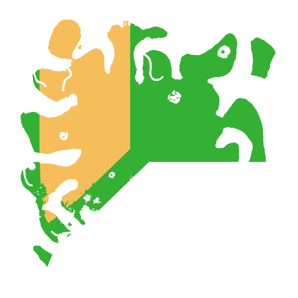 Biome Rust Map: Procedural Map, Size: 3550, Seed: 17255