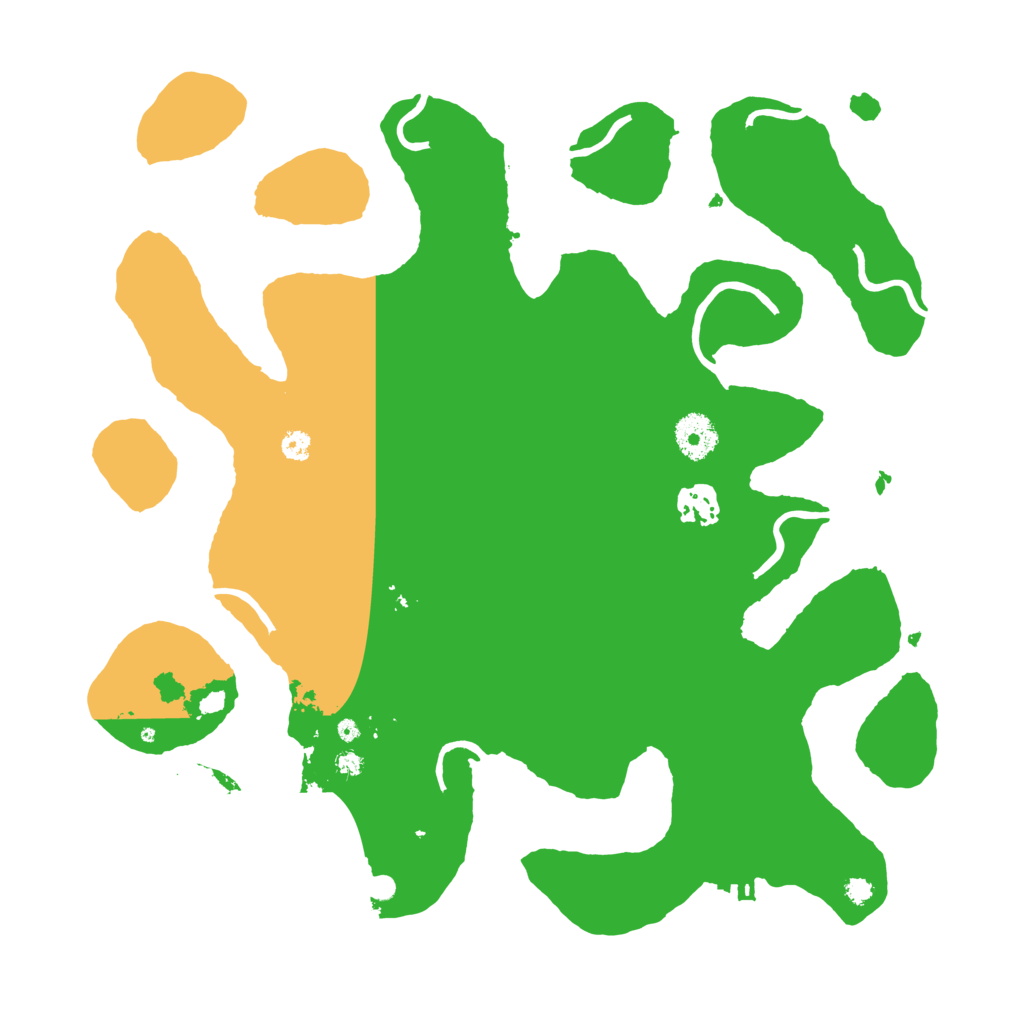 Biome Rust Map: Procedural Map, Size: 3550, Seed: 398050