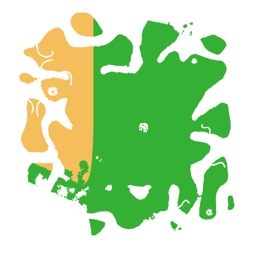 Biome Rust Map: Procedural Map, Size: 4000, Seed: 448418