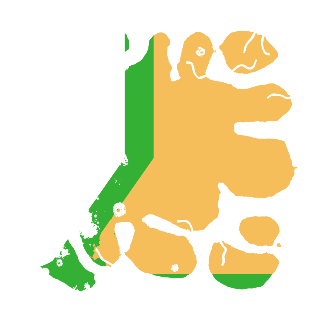 Biome Rust Map: Procedural Map, Size: 3500, Seed: 103458