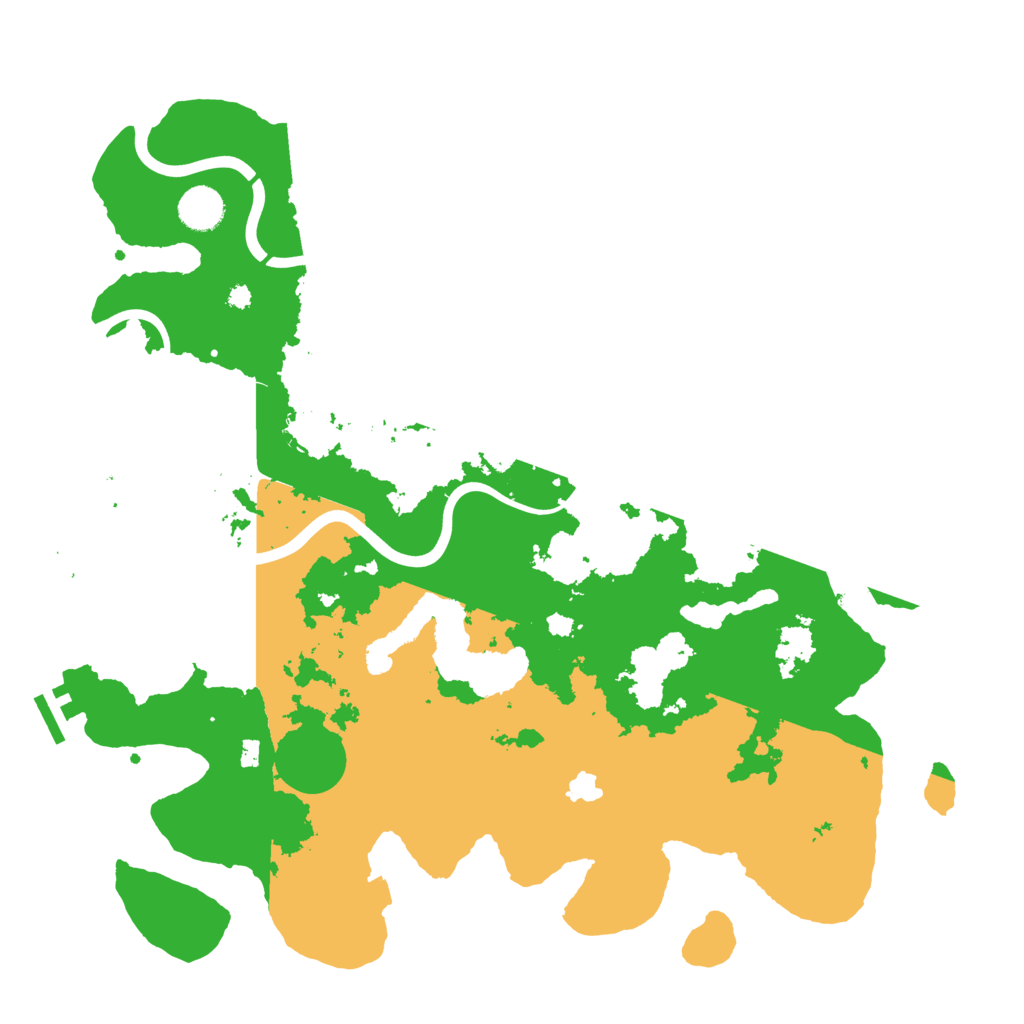 Biome Rust Map: Procedural Map, Size: 4000, Seed: 695249