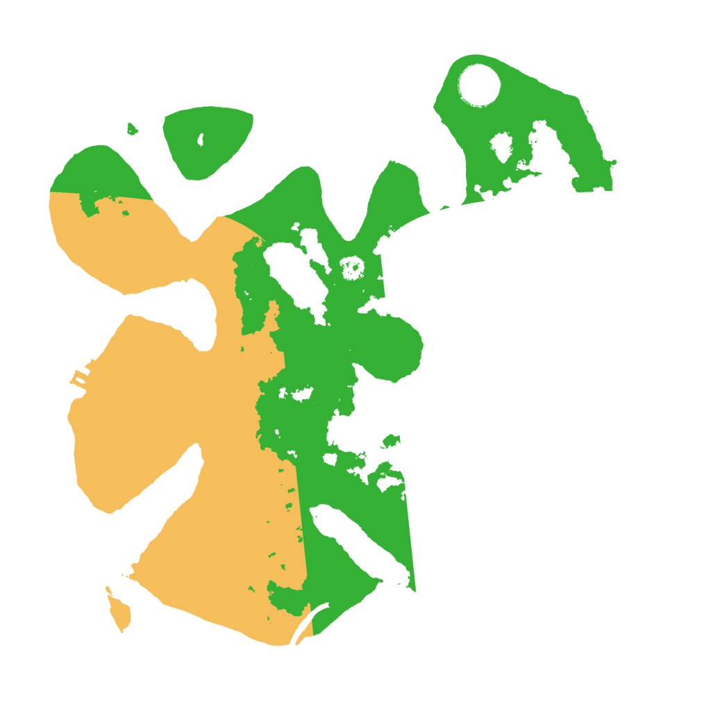 Biome Rust Map: Procedural Map, Size: 3000, Seed: 1443126058