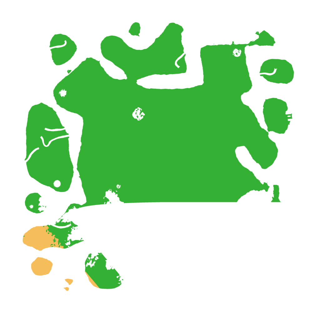 Biome Rust Map: Procedural Map, Size: 4000, Seed: 6751