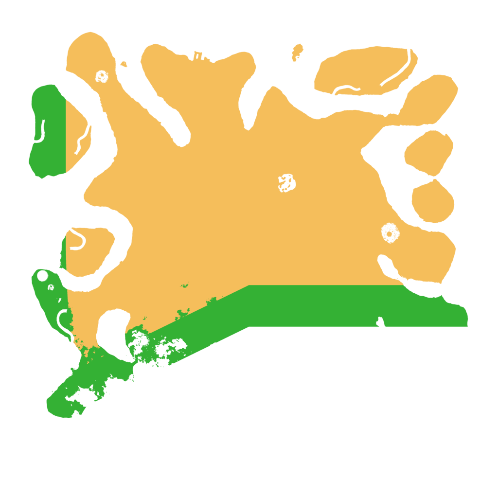 Biome Rust Map: Procedural Map, Size: 4000, Seed: 743355